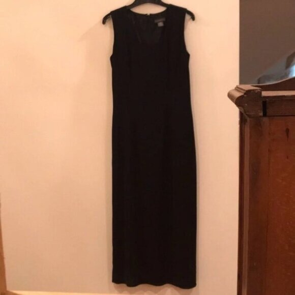🖤✨ Banana Republic Black Sleeveless Maxi Dress | Size 6 ✨🖤 - Picture 1 of 8